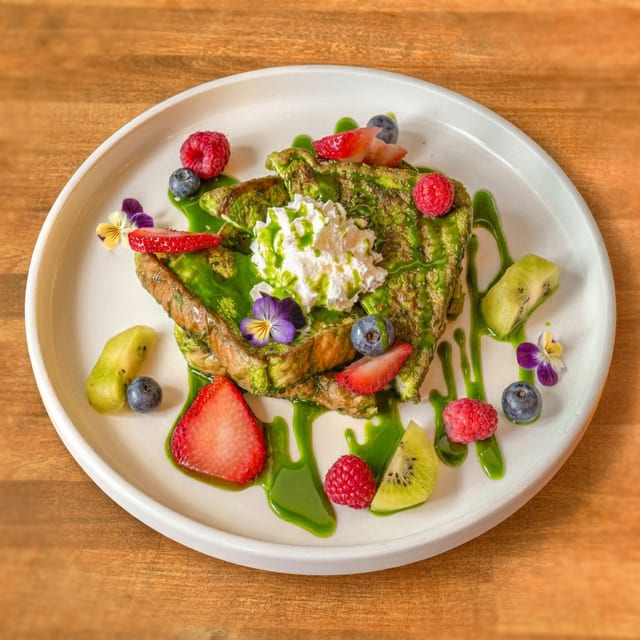 Matcha French Toast.